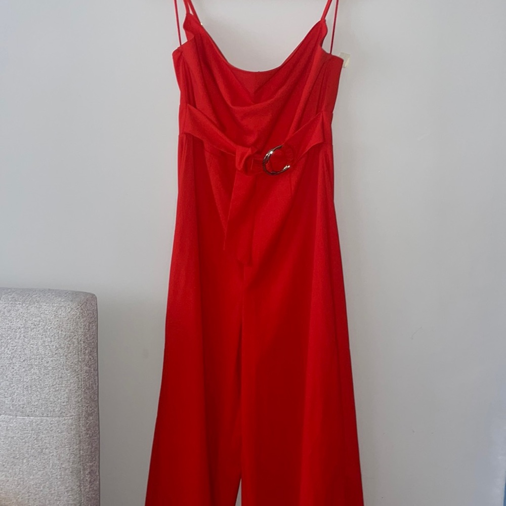 Red jumpsui